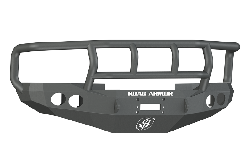 Dodge 1500 Front Bumper - Road Armor - Stealth with Titan II Guard - Tex Blk - `97-`01